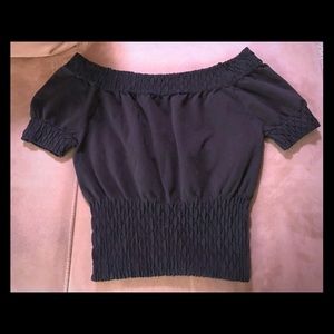 *FINAL LISTING* Arden B off the shoulder black top